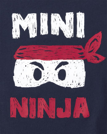 Baby And Toddler Boys Ninja Graphic Tee