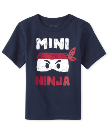 Baby And Toddler Boys Ninja Graphic Tee