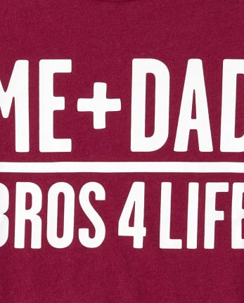Baby And Toddler Boys Dad Bros Graphic Tee