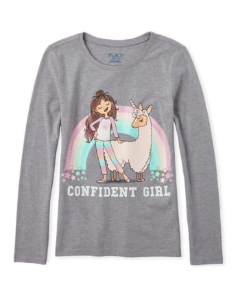 Awkward Styles 6 Year Old Girl Unicorn Shirt 7 Year Old Girl Clothes Llama T Shirts 8 Year Girls Clothing 9 10 11 Years Girls Cute Puppy Shirts Girls