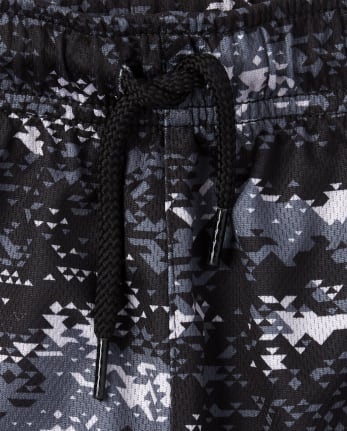 Boys Mix And Match Camo Performance Basketball Shorts