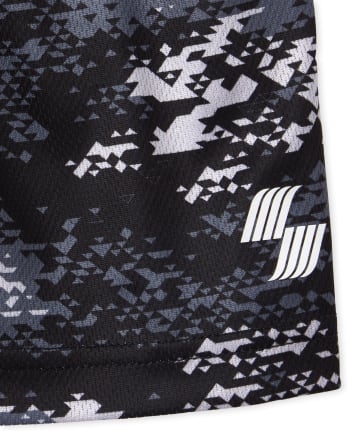 Boys Mix And Match Camo Performance Basketball Shorts