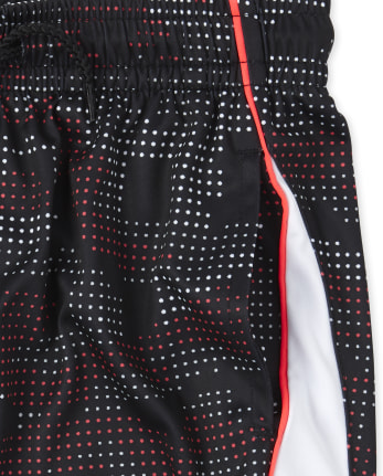 Shorts de baloncesto de alto rendimiento con rayas laterales Mix And Match para niños