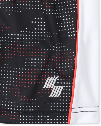 Shorts de baloncesto de alto rendimiento con rayas laterales Mix And Match para niños