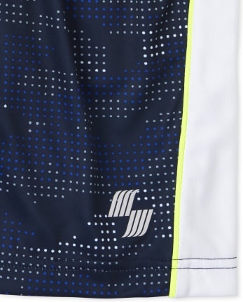 Shorts de baloncesto de alto rendimiento con rayas laterales Mix And Match para niños