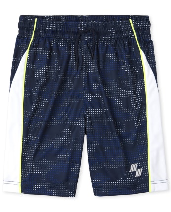 Shorts de baloncesto de alto rendimiento con rayas laterales Mix And Match para niños