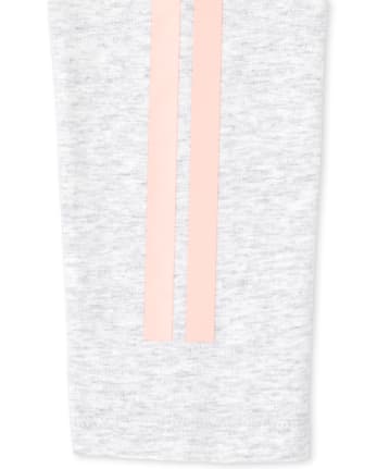 Leggings con rayas laterales activas para niñas