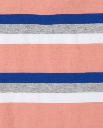 Polo de punto a rayas para niño
