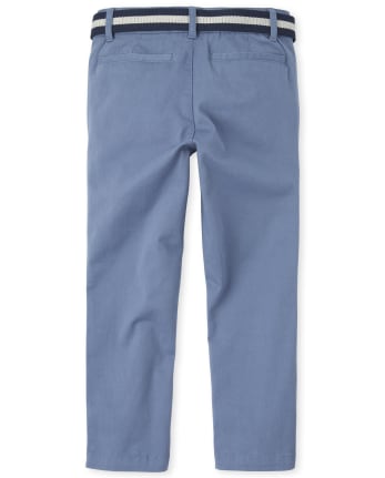 Boys Easter Belted Matching Stretch Chino Pants | The Children's Place ...