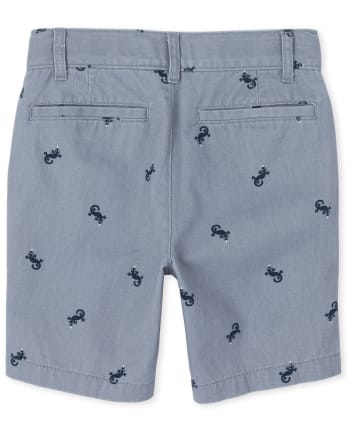 Shorts chinos con estampado para niños