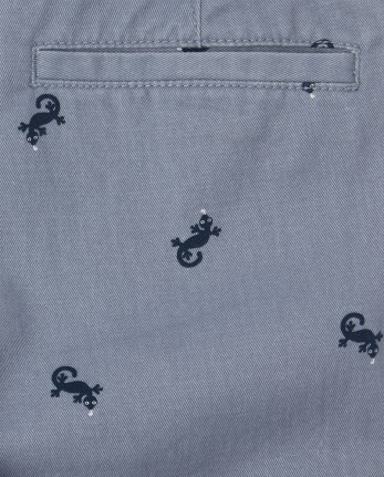 Shorts chinos con estampado para niños