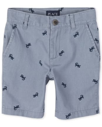 Shorts chinos con estampado para niños