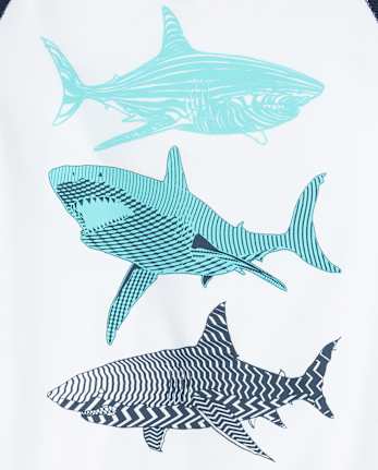 Boys Shark Rashguard