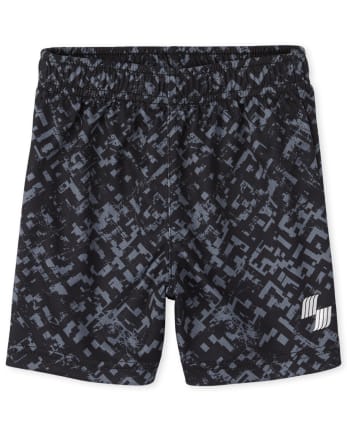 Shorts de baloncesto de alto rendimiento con estampado Mix And Match para bebés y niños pequeños