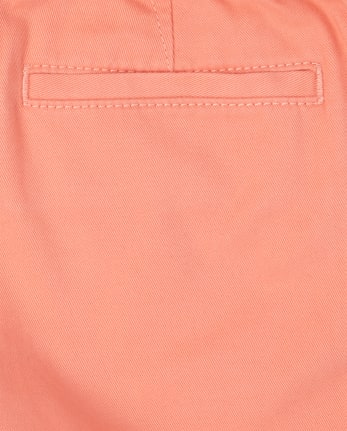 Baby And Toddler Boys Belted Chino Shorts