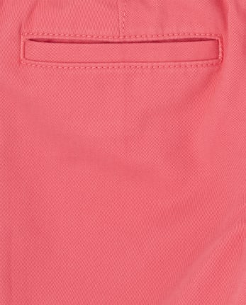 Short chino ceinturé pour bébés et tout-petits garçons
