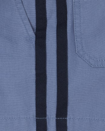 Baby And Toddler Boys Side Stripe Pull On Jogger Shorts