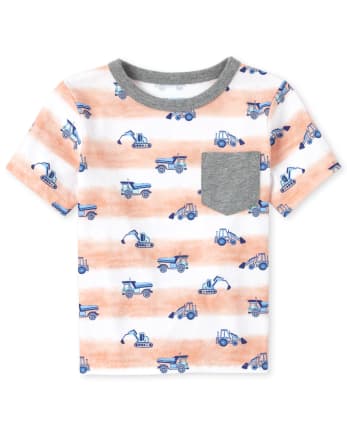 Top con bolsillo y estampado Mix And Match para bebés y niños pequeños