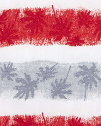 Baby And Toddler Boys Mix And Match Striped Palm Tree Tank Top