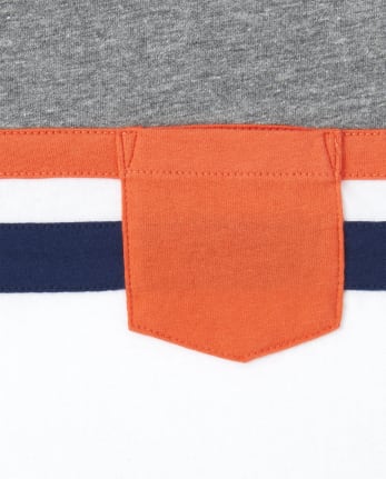 Haut à poche rayé Mix And Match pour garçon