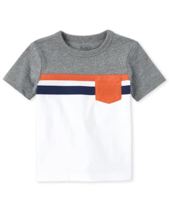 Haut à poche rayé Mix And Match pour garçon