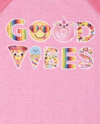 Pijama de postre Good Vibes para niña