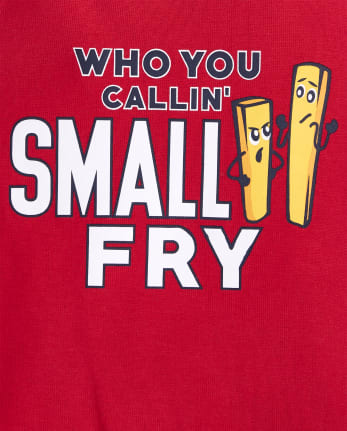 Baby And Toddler Boys French Fry Snug Fit Cotton Pajamas