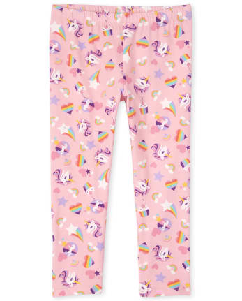 Girls Rainbow Unicorn Pajama Pants  The Children's Place - MAZARINE BLUE