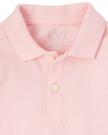 Baby Boys Pique Polo Outfit Set