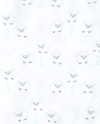 Baby Sheep Swaddle Blanket 2-Pack