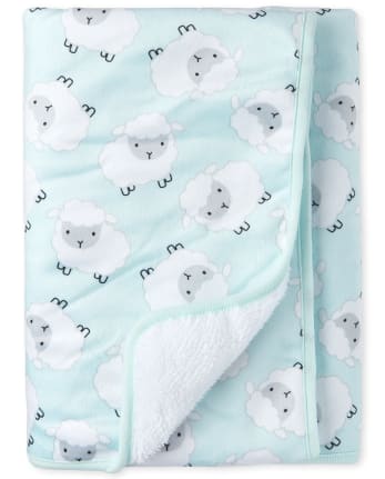Unisex Baby Sheep Cozy Blanket