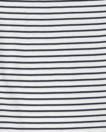 Girls Striped Tee Shirt