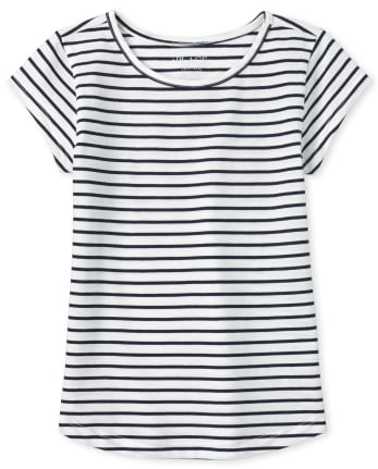 Girls Striped Tee Shirt