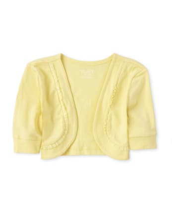 Girls Easter Long Sleeve Matching Ruffle Shrug SUN VALLEY The Children s Place