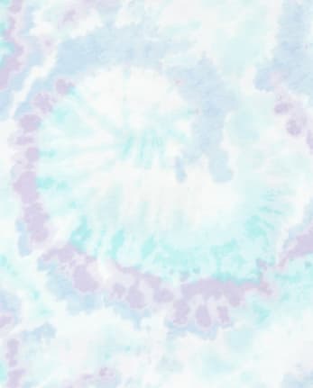 Girls Embellished Cupcake Tie Dye Top