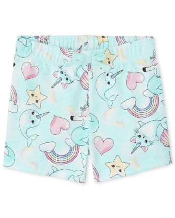 Girls Mix And Match Print Shorts