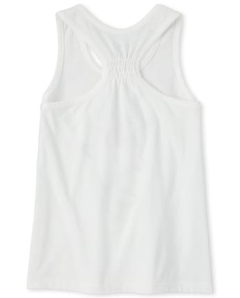 Girls Mix And Match Glitter Racerback Tank Top