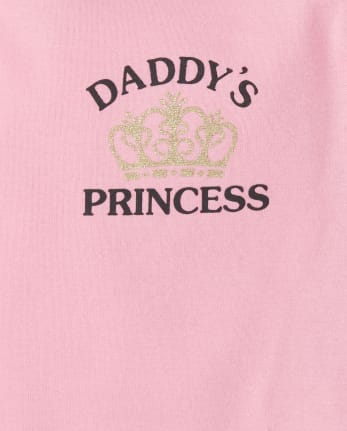 Baby Girls Princess Graphic Bodysuit 5-Pack