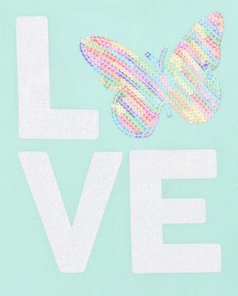 Top asimétrico con adornos para bebés y niñas pequeñas