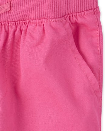Baby And Toddler Girls Woven Matching Pull On Beach Pants | The ...