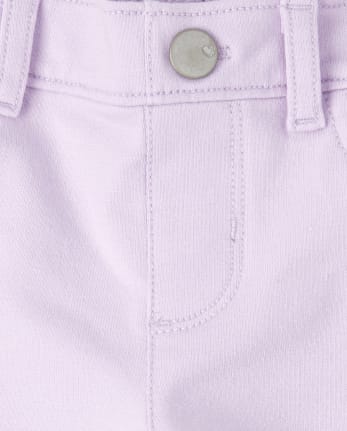 Baby And Toddler Girls French Terry Pull On Jeggings