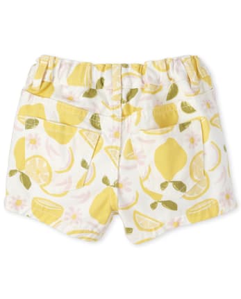 Baby And Toddler Girls Lemon Floral