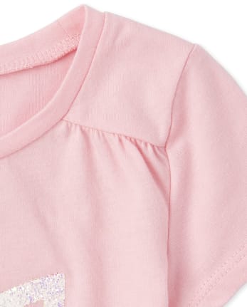Baby And Toddler Girls Embellished Top