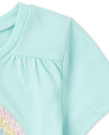 Top adornado para bebés y niñas pequeñas