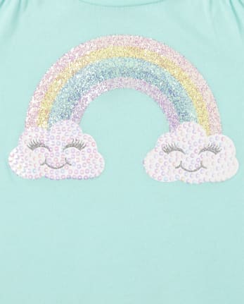 Top adornado para bebés y niñas pequeñas