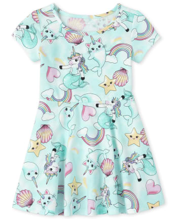 Baby And Toddler Girls Print Everyday Dress