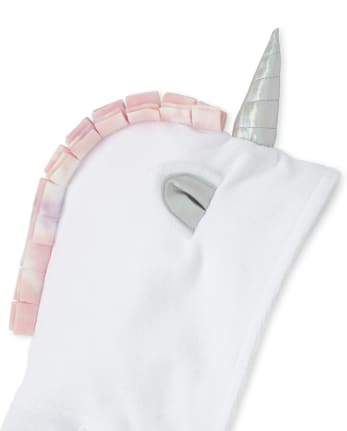 Baby And Toddler Girls Unicorn Terry Cover Up