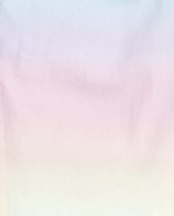 Pantalones de playa con degradado de arcoíris para bebés y niñas pequeñas