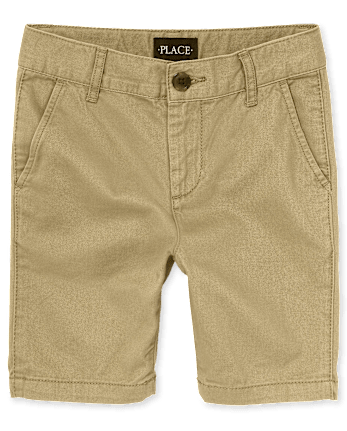 Shorts chinos elásticos para niños