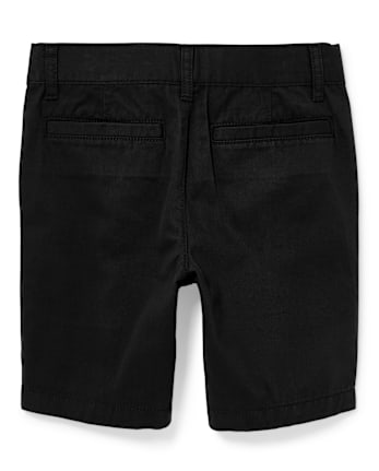 Short chino extensible d'uniforme pour garçons - Husky